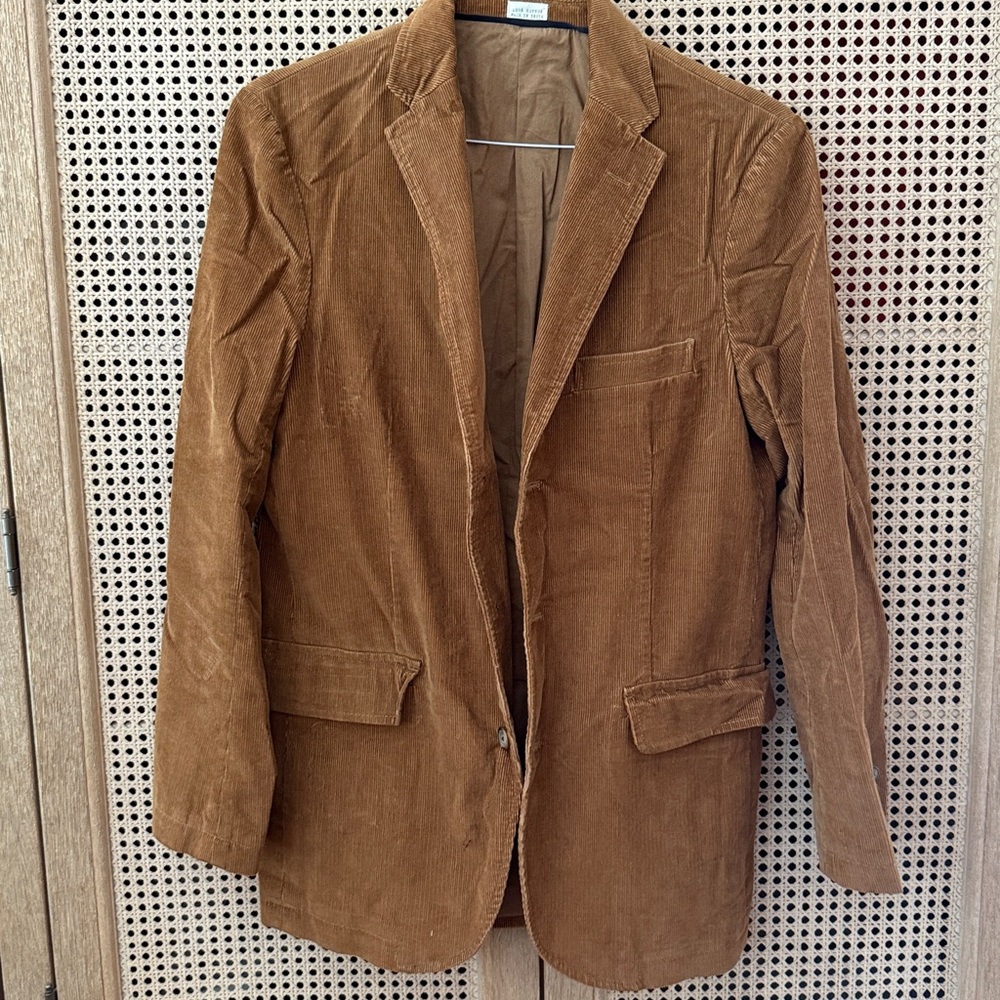J. Crew Tan Corduroy Jacket